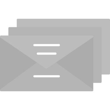 Web Kullanımı için E- posta Simgesi, Vektör İllüstrasyonu