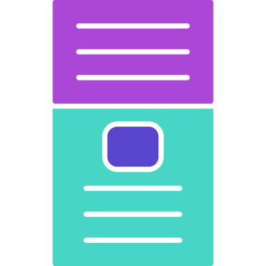 Web Kullanımı için LG Cep Telefonu Simgesi, Vektör İllüstrasyonu