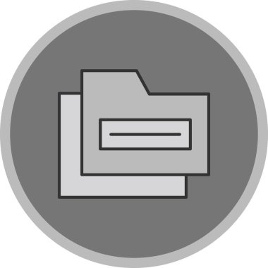 Web Kullanımı için Dizin Simgesi, Vektör İllüstrasyonu