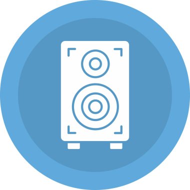 Web Kullanımı için Sözcü Simgesi, Vektör İllüstrasyonu