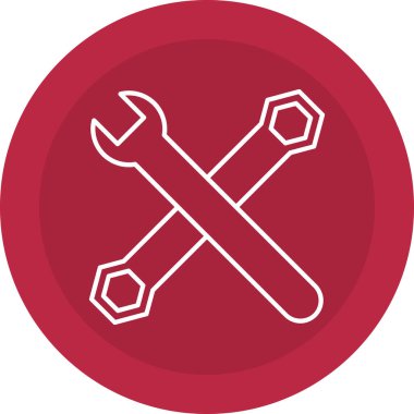 Web Kullanımı için Araç Simgesi, Vektör İllüstrasyonu