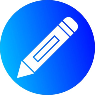 Web Kullanımı için Kalem Simgesi, Vektör İllüstrasyonu