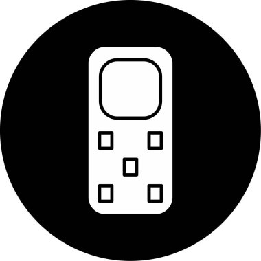 Web Kullanımı için Telefon Simgesi, Vektör İllüstrasyonu