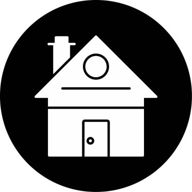 Web Kullanımı için Ev Simgesi, Vektör İllüstrasyonu