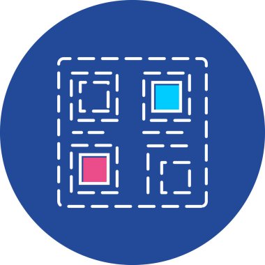 Qr Kod Simgesi, Web Kullanımı için Vektör Resimleri