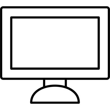 Bilgisayar.svg Simgesi, Web Kullanımı için Vektör İllüstrasyonu