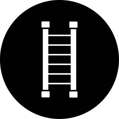 Web kullanımı için Merdiven Simgesi, Vektör İllüstrasyonu