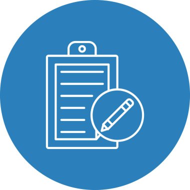 Web Kullanımı için Kayıt Simgesi, Vektör İllüstrasyonu