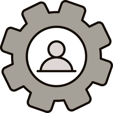 Web Kullanımı için Kullanıcı Simgesi, Vektör İllüstrasyonu