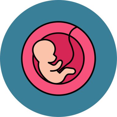 Fetüs Simgesi, Web Kullanımı için Vektör Resimleri