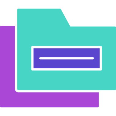 Web Kullanımı için Dizin Simgesi, Vektör İllüstrasyonu