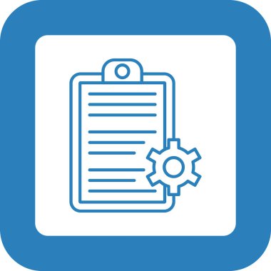 Web Kullanımı için Proje Simgesi, Vektör İllüstrasyonu