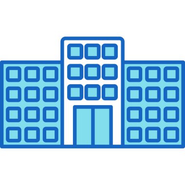 Web Kullanımı için Ofis Simgesi, Vektör İllüstrasyonu