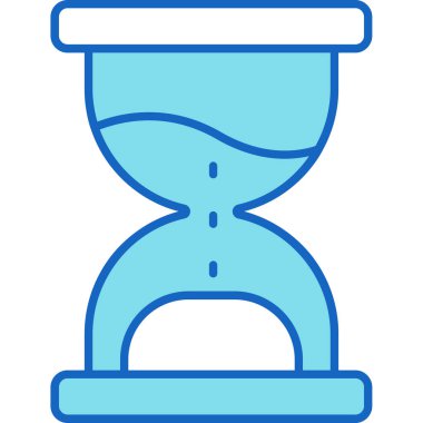 Web Kullanımı için Kum İzleme Simgesi, Vektör İllüstrasyonu