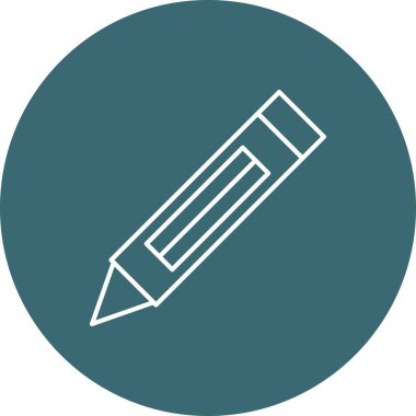 Web Kullanımı için Kalem Simgesi, Vektör İllüstrasyonu