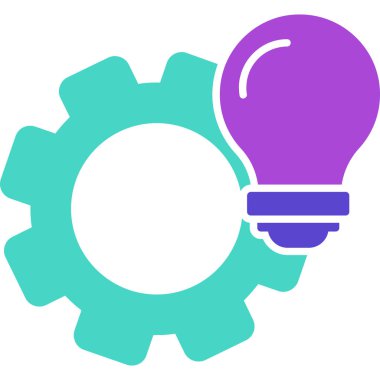 Web Kullanımı için Vektör İllüstrasyonu Gear Simgesi