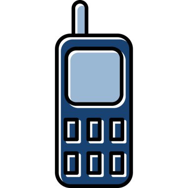 Web Kullanımı için Nokia Simgesi, Vektör İllüstrasyonu