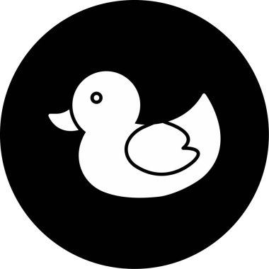 Kauçuk Ördek Simgesi, Web Kullanımı için Vektör Resimleri