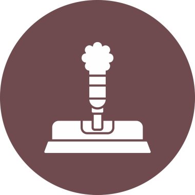 Web Kullanımı için Joystick Simgesi, Vektör İllüstrasyonu
