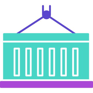 Web Kullanımı için Taşıyıcı Simgesi, Vektör İllüstrasyonu