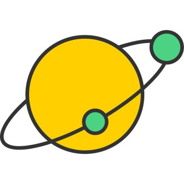 Satürn Simgesi, Web Kullanımı için Vektör Resimleri