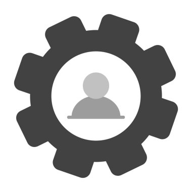 Web Kullanımı için Kullanıcı Simgesi, Vektör İllüstrasyonu