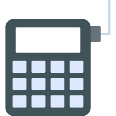 Web Kullanımı için Telefon Simgesi, Vektör İllüstrasyonu