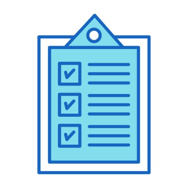 Web Kullanımı için Görev Simgesi, Vektör İllüstrasyonu