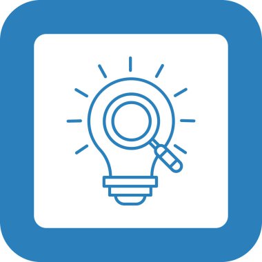 Web Kullanımı için hafif Simge, Vektör İllüstrasyonu