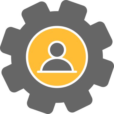 Web Kullanımı için Kullanıcı Simgesi, Vektör İllüstrasyonu