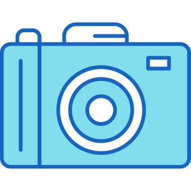 Web Kullanımı için Kamera Simgesi, Vektör İllüstrasyonu