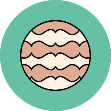 Venüs Simgesi, Web Kullanımı için Vektör İllüstrasyonu