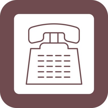 Web Kullanımı için Telefon Simgesi, Vektör Resimleri Çevir