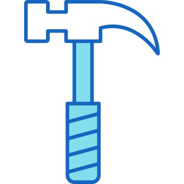 Çekiç Simgesi, Web Kullanımı için Vektör İllüstrasyonu