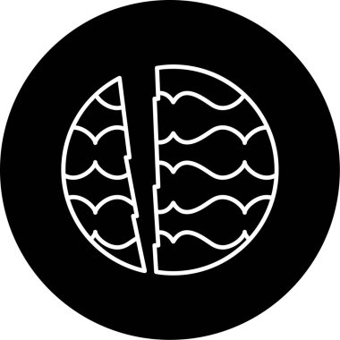 Venüs Web Kullanımı İçin Yok Edilmiş Simge, Vektör İllüstrasyonu