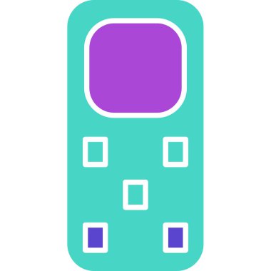 Web Kullanımı için Telefon Simgesi, Vektör İllüstrasyonu