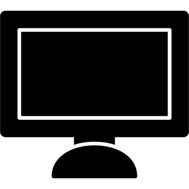 Web Kullanımı için Bilgisayar Simgesi, Vektör İllüstrasyonu