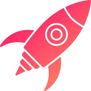 Uzay Roketi Simgesi, Web Kullanımı için Vektör Resimleri