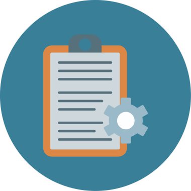 Web Kullanımı için Proje Simgesi, Vektör İllüstrasyonu