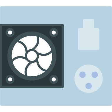 Psu Simgesi, Web Kullanımı için Vektör İllüstrasyonu