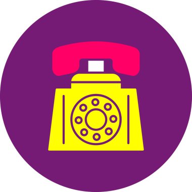 Web Kullanımı için Telefon Simgesi, Vektör Resimleri Çevir