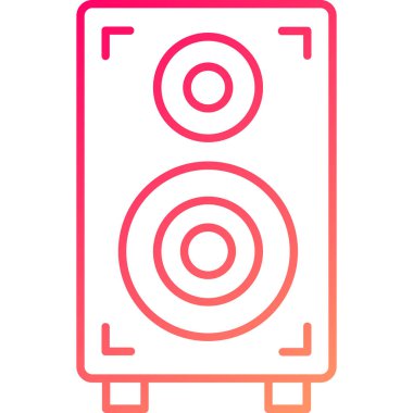 Web Kullanımı için Sözcü Simgesi, Vektör İllüstrasyonu