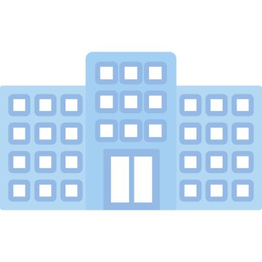 Web Kullanımı için Ofis Simgesi, Vektör İllüstrasyonu