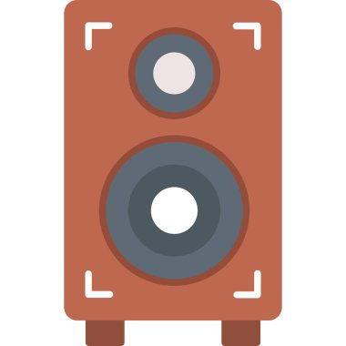 Web Kullanımı için Sözcü Simgesi, Vektör İllüstrasyonu