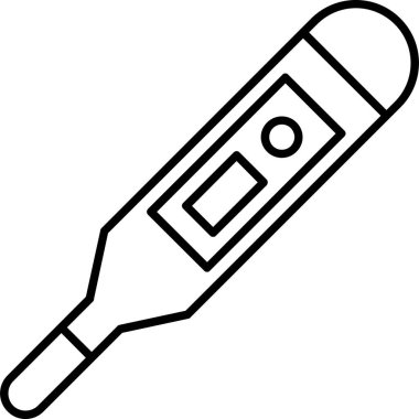 Termometre. svg Simgesi, Web Kullanımı için Vektör İllüstrasyonu