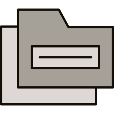 Web Kullanımı için Dizin Simgesi, Vektör İllüstrasyonu