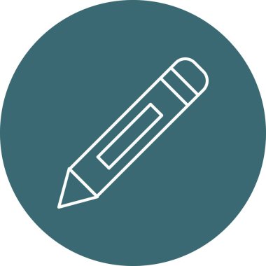 Web Kullanımı için Kalem Simgesi, Vektör İllüstrasyonu