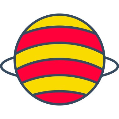 Satürn Simgesi, Web Kullanımı için Vektör Resimleri