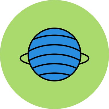 Satürn Simgesi, Web Kullanımı için Vektör Resimleri