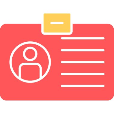 Web kullanımı için Üyelik Simgesi, Vektör İllüstrasyonu